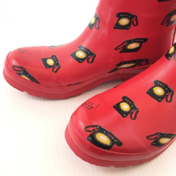 CONVERSATIONS by ANTHROPOLOGIE Call Me Red Boot - Picture 4 of 8